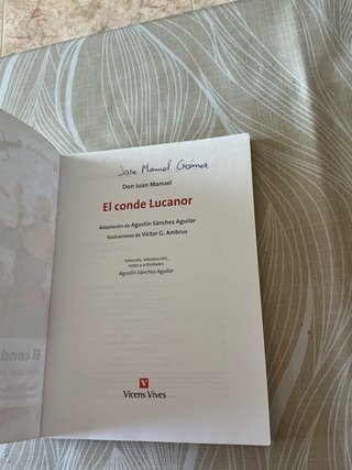 El Conde Lucanor N/c
