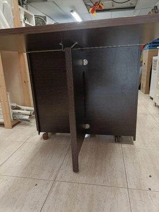 Mesa comedor plegable madera