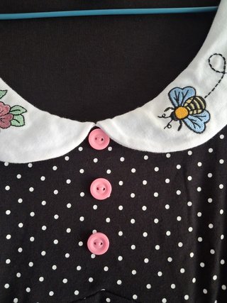 Vestido Hell Bunny lunares S