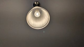 Lámpara colgante de vidrio esmerilado