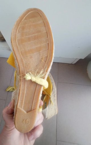 Espadrillas gialle Pimkie donna