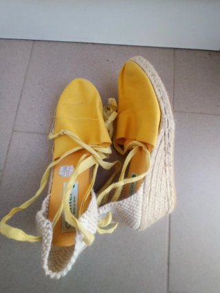 Espadrillas gialle Pimkie donna