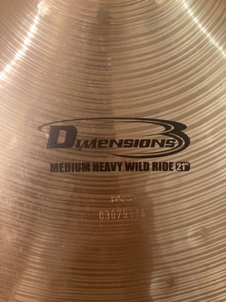 🇨🇭 Paiste Dimensions Medium Heavy Wild Ride 21”