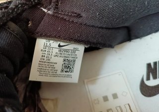 Nike Deportivas Casual Negras y Blancas