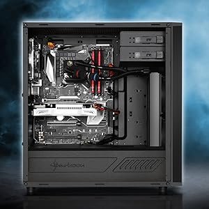 Caja PC Sharkoon M25-W Negra ATX Semitorre