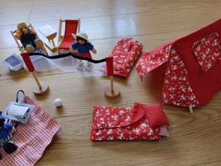 Set Vintage Voila Camping