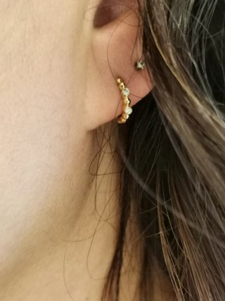 Pendiente Tous Oro 18k Individual