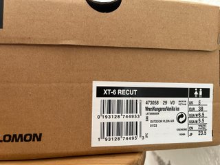 Salomon XT6 Chocolate Beige/Marrón