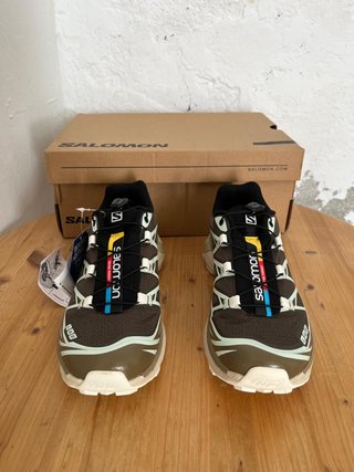 Salomon XT6 Chocolate Beige/Marrón