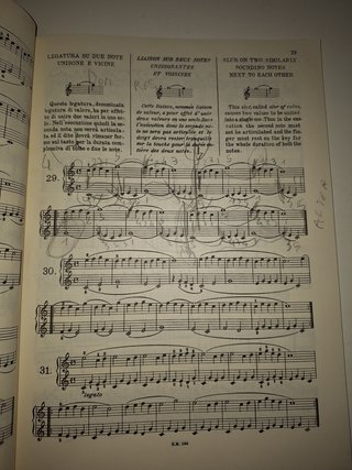 Spartiti musicali - Beyer - Scuola preparatoria