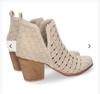 Botín verano beige nuevo