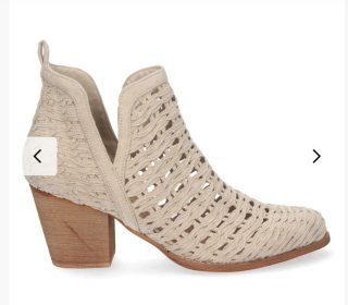 Botín verano beige nuevo