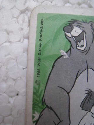Cartas baraja El Libro de la Selva Fournier 1966
