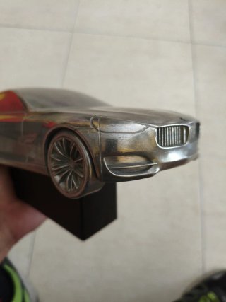 Coche BMW Decoración Metal