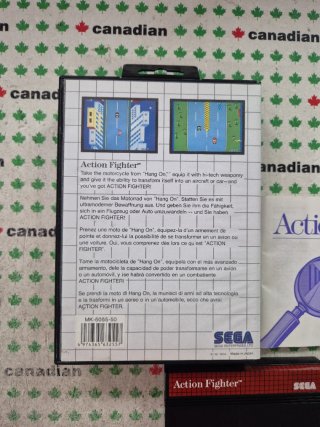 Action Fighter Master System