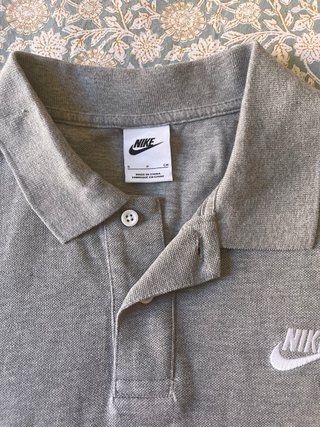 Polo Nike Gris Talla S