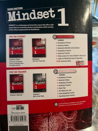 Burlington Mindset Workbook 1Bachillerato
