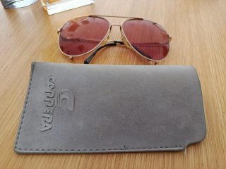 Gafas de sol Carrera vintage 90s doradas