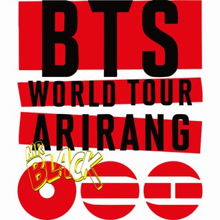 Camiseta Fanmade BTS Arirang blanca