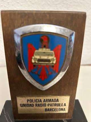 Metopa della Polizia Armata, Unità Radiopattuglia di Barcellona