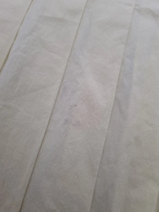 Falda plisada Zara amarilla Talla S
