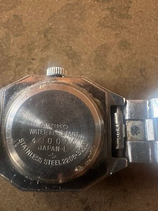 Orologio Seiko Argento e Bianco