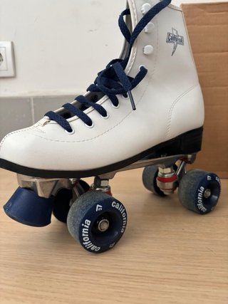 Patines 4 Ruedas California Blancos