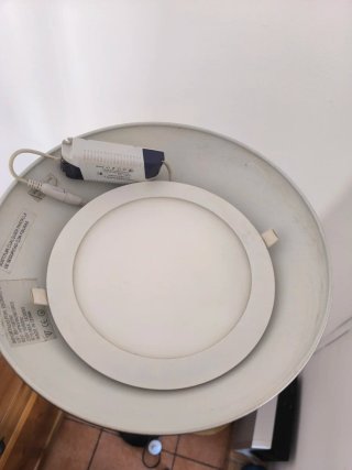 Lámparas de pie negra LED