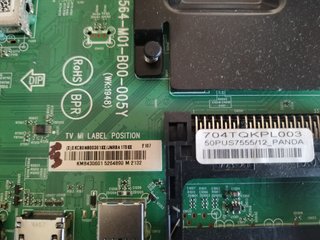 PLACA BASE TV Philips 50PUS7555/12