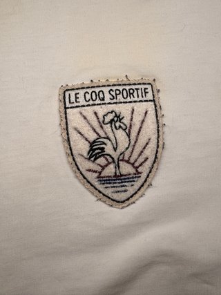 Camiseta Vintage Le Coq Sportif Blanca