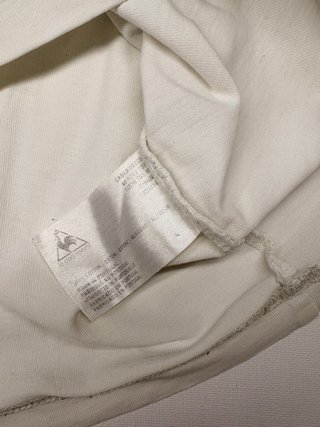 Camiseta Vintage Le Coq Sportif Blanca