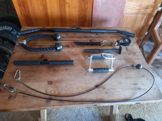 Pack Accesorios Gimnasio Polea Musculación