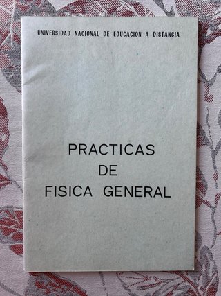 Prácticas de física, general y química general