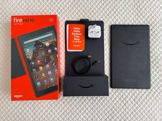 Amazon Fire HD 10 Tablet Negra