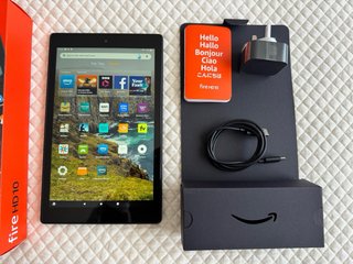 Amazon Fire HD 10 Tablet Negra