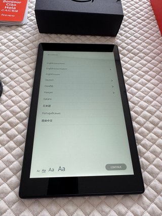 Amazon Fire HD 10 Tablet Negra