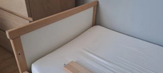 Cama infantil SNIGLAR 70x160 + mesa y sillas LÁTT