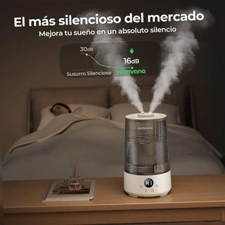 Humidificador Bebés Homvana 3.6L Silencioso