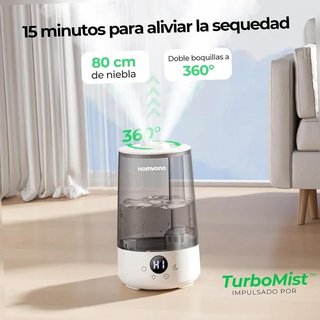 Humidificador Bebés Homvana 3.6L Silencioso
