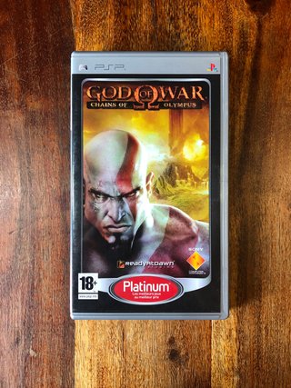 God of War chains of olympus PSP platinum
