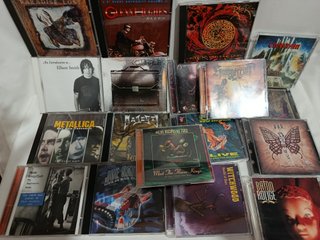 Lote CDs de Rock y Metal