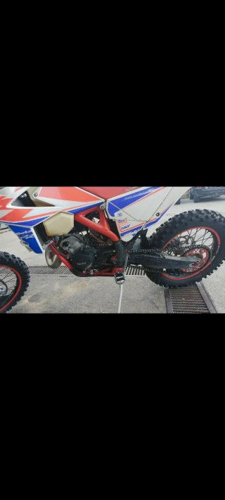 Beta 125 2T Enduro/Motocross Naranja/Blanco