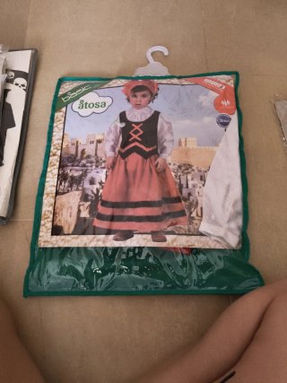 Disfraz pastorcilla Atosa talla 4-6 años