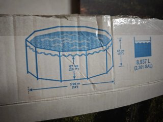 Piscina Summer Waves 3,96 x 0,84 m