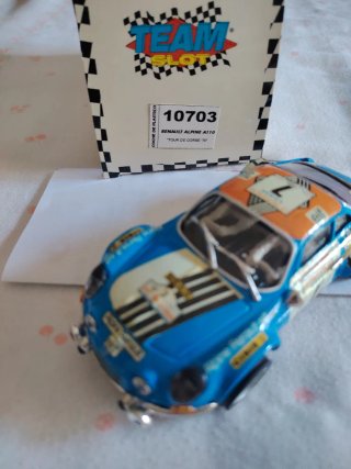 Scalextric Team Slot Alpine Renault Elf