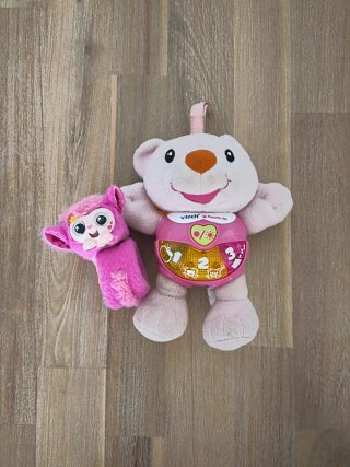 Peluche musical Vtech Oso y Mono