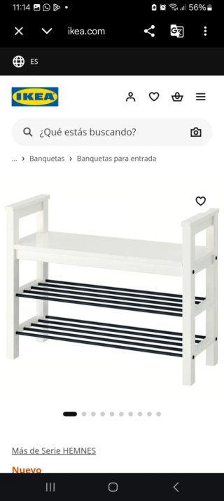 Banco Zapatero Blanco
