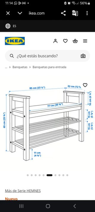 Banco Zapatero Blanco