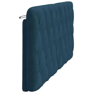 Cabecero Terciopelo Azul 180cm