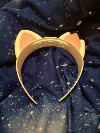 Auriculares diadema orejas gato